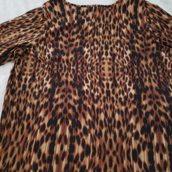 Jones New York 1X Animal Print top - Picture 5 of 5